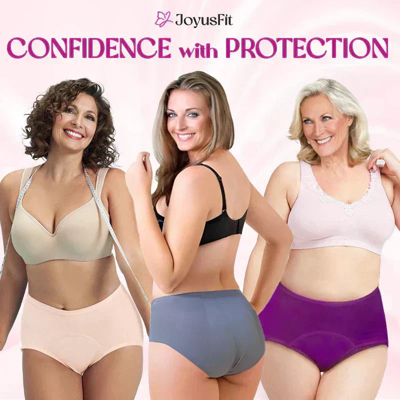 🩲 NU 50 % RABATT! 🔥 Högmidjade, läckagesäkra menstrosor – Absorberande, andningsbara och luktneutraliserande – ger ett skydd som motsvarar upp till 3 tamponger – bekväma att ha på sig hela dagen 🩸