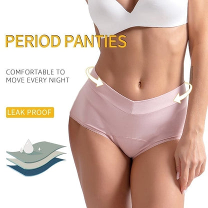 🩲 NU 50 % RABATT! 🔥 Högmidjade, läckagesäkra menstrosor – Absorberande, andningsbara och luktneutraliserande – ger ett skydd som motsvarar upp till 3 tamponger – bekväma att ha på sig hela dagen 🩸