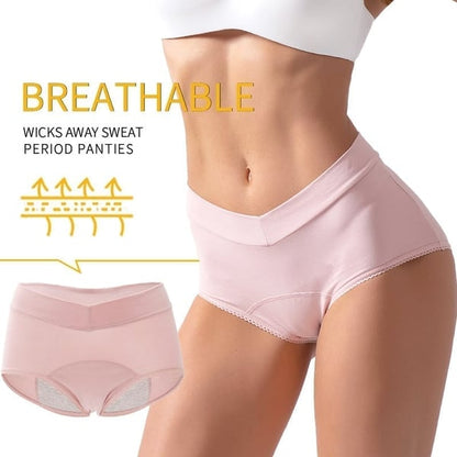 🩲 NU 50 % RABATT! 🔥 Högmidjade, läckagesäkra menstrosor – Absorberande, andningsbara och luktneutraliserande – ger ett skydd som motsvarar upp till 3 tamponger – bekväma att ha på sig hela dagen 🩸