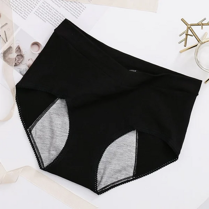 🩲 NU 50 % RABATT! 🔥 Högmidjade, läckagesäkra menstrosor – Absorberande, andningsbara och luktneutraliserande – ger ett skydd som motsvarar upp till 3 tamponger – bekväma att ha på sig hela dagen 🩸