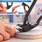 📢📢50% RABATT NU✨🔥Böjd nagelklippare i rostfritt stål – Ergonomisk och enkel för seniorer