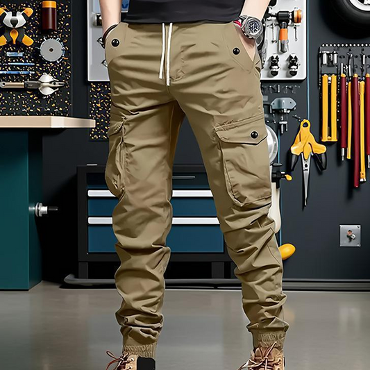 👖🎯Urban Tactical Cargo-byxor – Avsmalnande Passform & Många Fickor