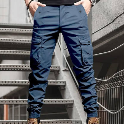 👖🎯Urban Tactical Cargo-byxor – Avsmalnande Passform & Många Fickor