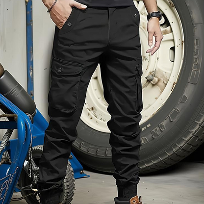 👖🎯Urban Tactical Cargo-byxor – Avsmalnande Passform & Många Fickor