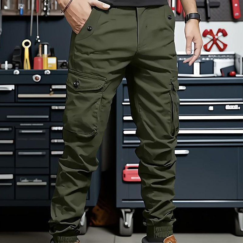 👖🎯Urban Tactical Cargo-byxor – Avsmalnande Passform & Många Fickor