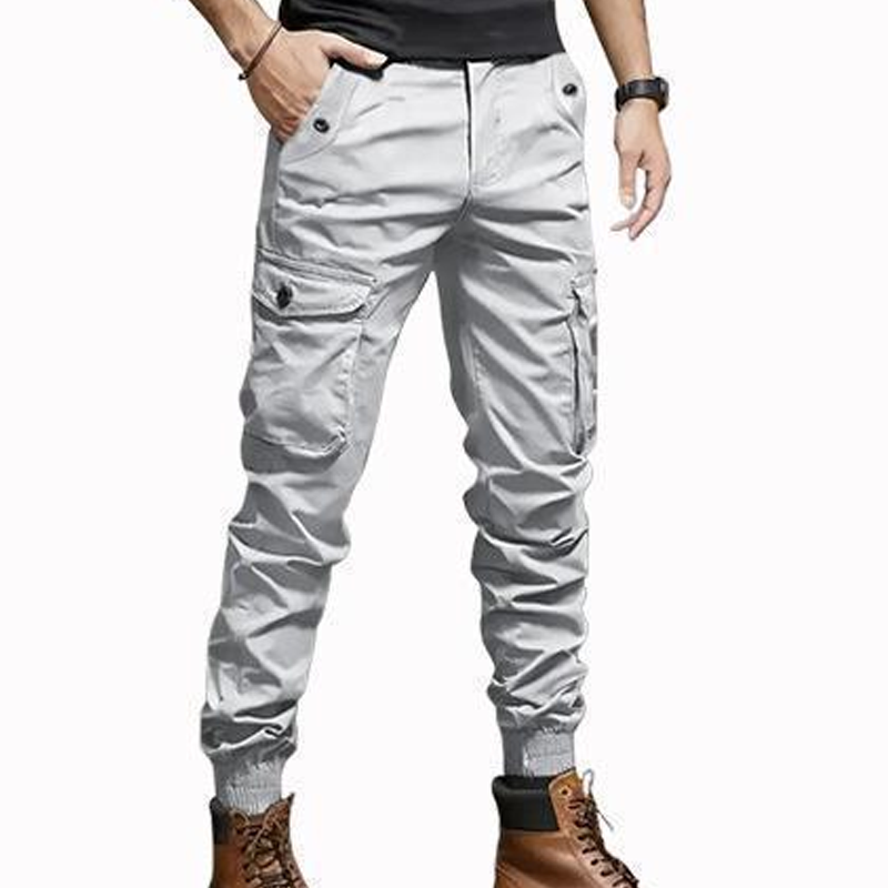 👖🎯Urban Tactical Cargo-byxor – Avsmalnande Passform & Många Fickor