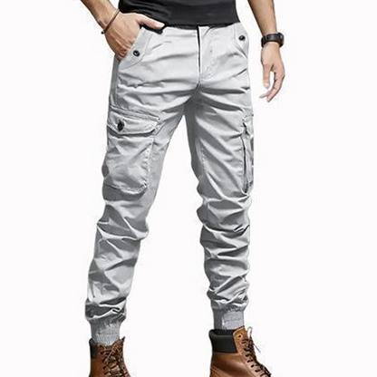 👖🎯Urban Tactical Cargo-byxor – Avsmalnande Passform & Många Fickor