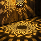 🌈 50% RABATT! ☀️ Solcellsdriven Mandala Projektorlampa – Färgglada Mönster, Vattentät & Automatisk för Trädgård & Uteplats 🌸