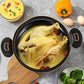 🍲 50% RABATT NU! 🔥 Emaljerad Tryckminipanna med Non-stick – Spara Tid i Köket – 8L Stor Kapacitet – Perfekt för Soppor, Grytor & Ångning – Snabb & Jämn Värmefördelning 🥘