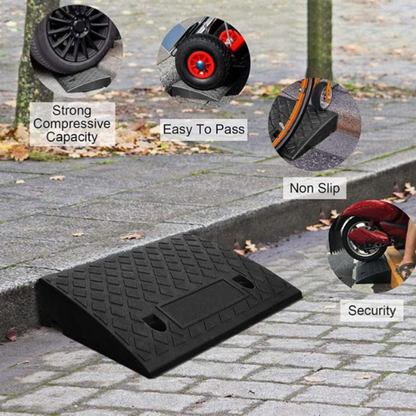 🚗 50% RABATT NU! Slipp skrapa bilen – portabel ramp för enklare uppfarter