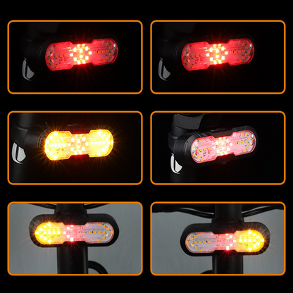 ⏰🚴‍♂️ ENDAST UNDER EN BEGRÄNSAD TID: -50 % 🔥 Smart säkerhetslampa för cyklar med trådlös fjärrkontroll – ett måste för säker cykling ✨