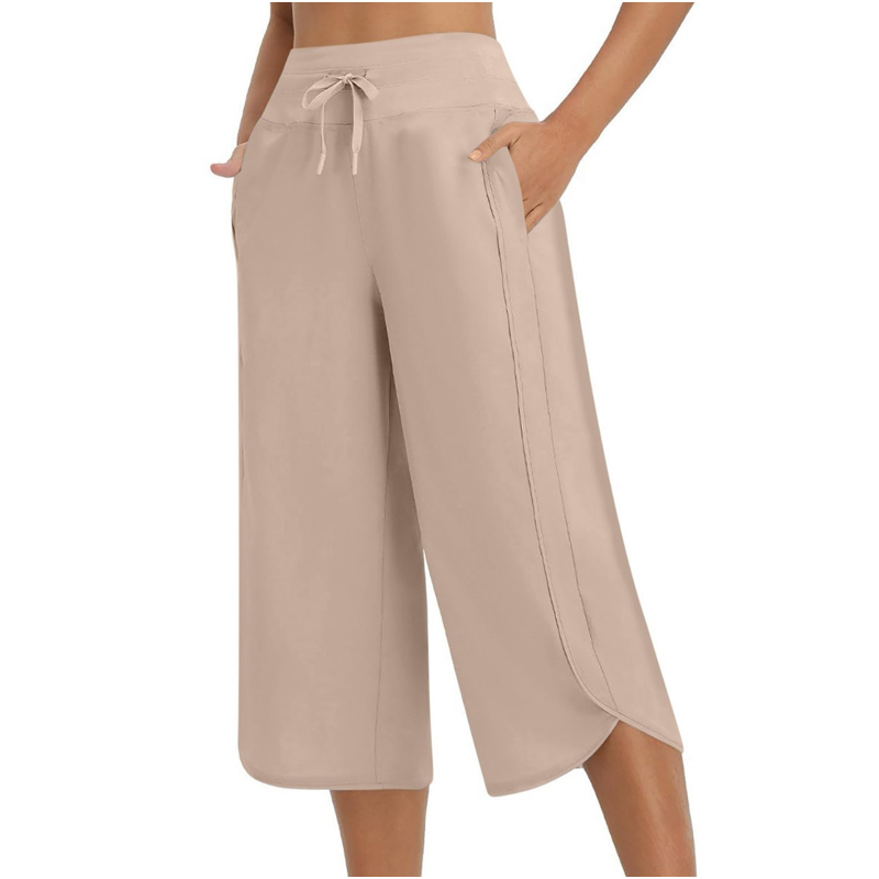 👖 ✨50 % RABATT!✨ Avslappnade, vida capribyxor för dam – bekväma, avslappnade och mångsidiga! ✨