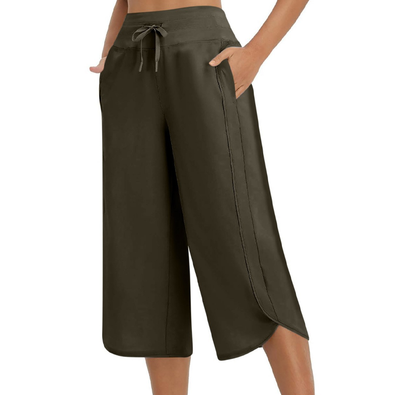 👖 ✨50 % RABATT!✨ Avslappnade, vida capribyxor för dam – bekväma, avslappnade och mångsidiga! ✨