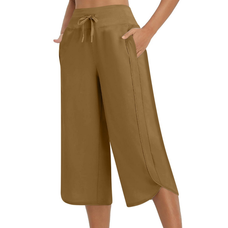 👖 ✨50 % RABATT!✨ Avslappnade, vida capribyxor för dam – bekväma, avslappnade och mångsidiga! ✨