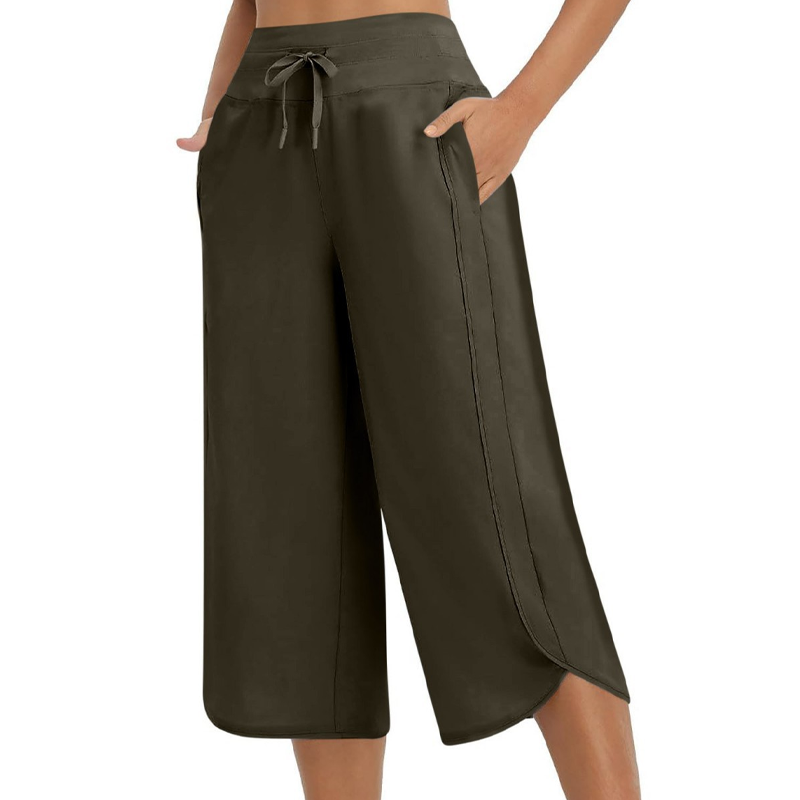 👖 ✨50 % RABATT!✨ Avslappnade, vida capribyxor för dam – bekväma, avslappnade och mångsidiga! ✨