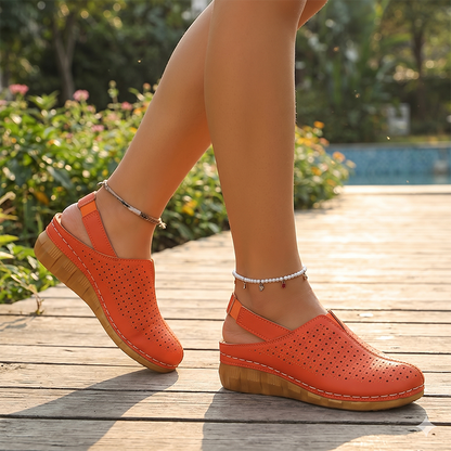 🌬️☀️ 50% RABATT 👡 Andningsbara sandaler med tjock sula – enkel design, maximal komfort & sommarfrihet 🌿
