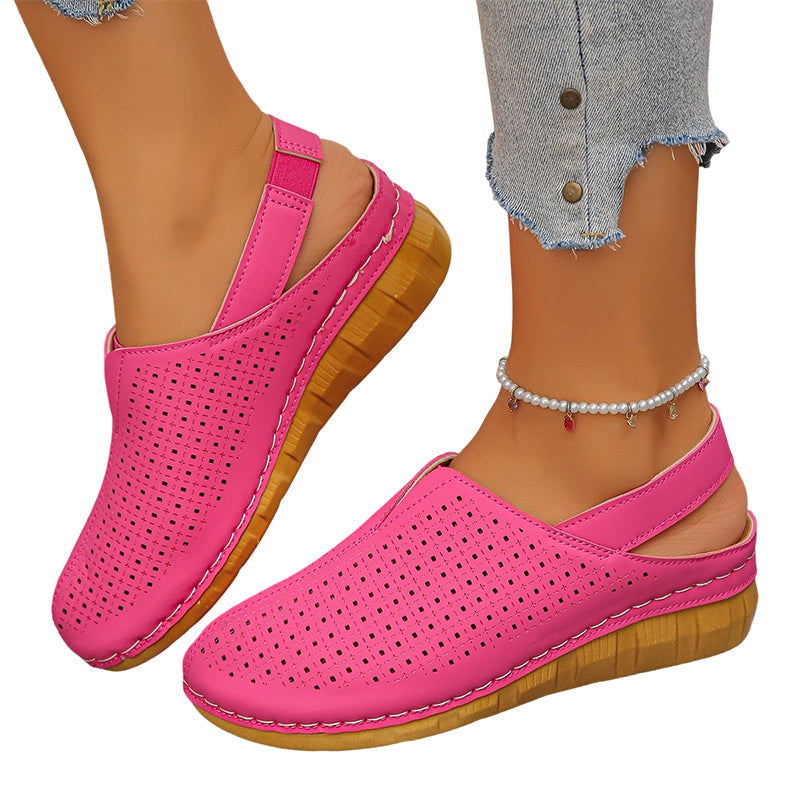 🌬️☀️ 50% RABATT 👡 Andningsbara sandaler med tjock sula – enkel design, maximal komfort & sommarfrihet 🌿