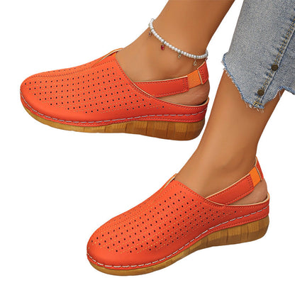 🌬️☀️ 50% RABATT 👡 Andningsbara sandaler med tjock sula – enkel design, maximal komfort & sommarfrihet 🌿