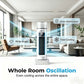 🌀 Tornfläkt med omedelbar kylning, 6 hastighetsinställningar – svalkande, kraftfull och mångsidig