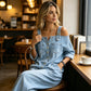 🔥✨ Cold-shoulder jumpsuit med vida ben & fickor – luftig komfort och stilren elegans för sommaren ☀️