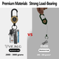 🔑 Köp 1 få 1 GRATIS! 🎒 Multifunktionell 3-i-1 Nyckelring – Utdragbar Lanyard, Karbinhake & Smart Förvaring – Vardagsbärande Essential 🧗