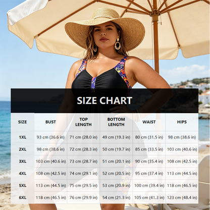🏊‍♀️50% RABATT NU! 🌺 Tankini-set med shorts – magkontroll, snabbtorkande & smickrande passform – njut av stranden med självförtroende 🌊