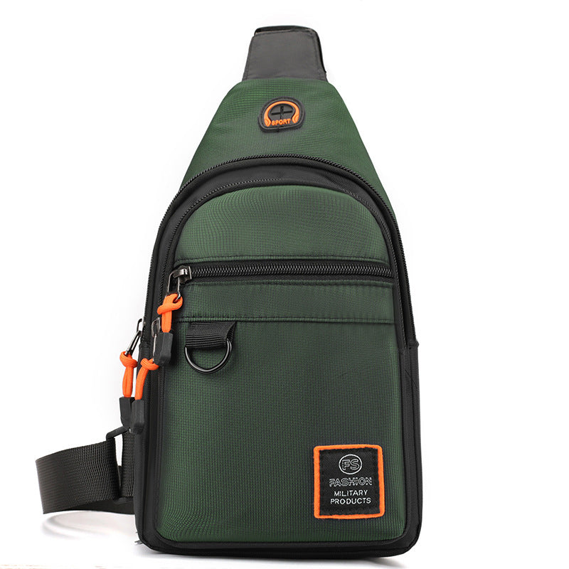 🎒✨ Vattentät crossbody-väska med flera fickor – smart förvaring, justerbar rem, hörlursuttag 🌧️