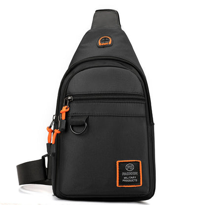 🎒✨ Vattentät crossbody-väska med flera fickor – smart förvaring, justerbar rem, hörlursuttag 🌧️