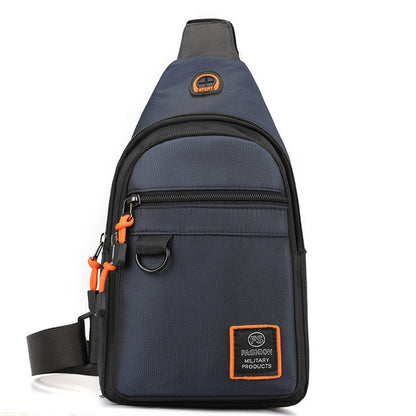🎒✨ Vattentät crossbody-väska med flera fickor – smart förvaring, justerbar rem, hörlursuttag 🌧️