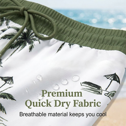 👙🌊Dam 3-delad baddräkt tankini set med shorts🤸