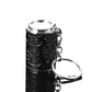 Bärbar mynthållare och nyckelring med förvaringsfack