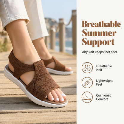 ☁️Damsandaler med peep toe – Kliv in i komforten idag🔥✨