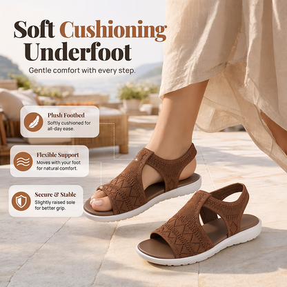 ☁️Damsandaler med peep toe – Kliv in i komforten idag🔥✨