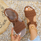 ☁️Damsandaler med peep toe – Kliv in i komforten idag🔥✨