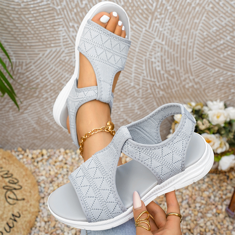 ☁️Damsandaler med peep toe – Kliv in i komforten idag🔥✨
