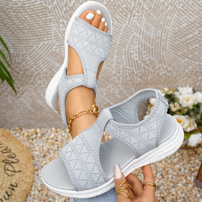 ☁️Damsandaler med peep toe – Kliv in i komforten idag🔥✨
