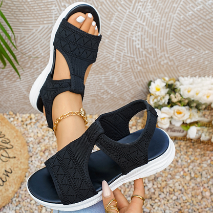 ☁️Damsandaler med peep toe – Kliv in i komforten idag🔥✨
