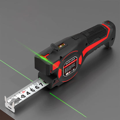 📢📢50% RABATT!! ⏰2-i-1 Måttband med laserguide