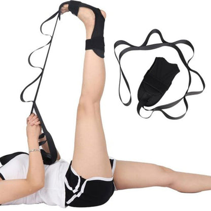 🦵🧘‍♀️Multifunktionellt stretchband för fot och ben – för träning och rehabilitering🏃‍♂️💆‍♀️