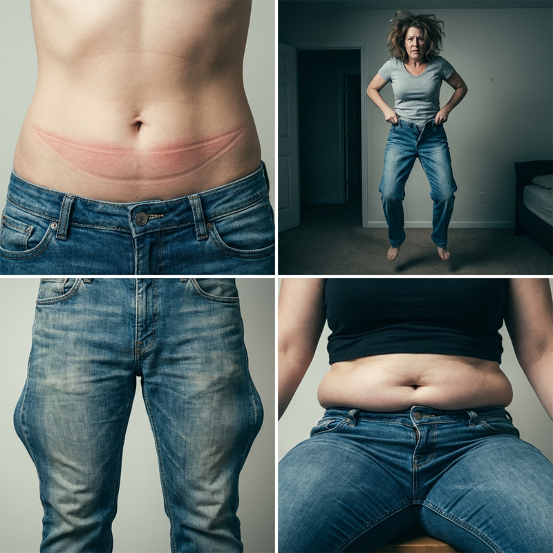 👖✨ Dam retro croppad raka ben jeans – fransad fåll, premiumdenim & tidlös vintagecharm 🦋