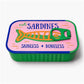 Kreativ sardinburk-smyckeskrin
