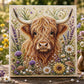 🏆 50% RABATT – NYHET! Highland Ko Pärlkonst DIY‑kit – skapa fantastisk 3D‑konst med glittrande pärlor – avkopplande, kreativt & perfekt som present 🦉💛