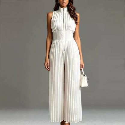 🎁💥Flödande veckad jumpsuit