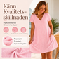 👗Vårt bästa val – Klänning med V-ringning och hålbroderi samt vågig kant – Lätt och romantisk för trädgårdsfester eller brunch 🌿