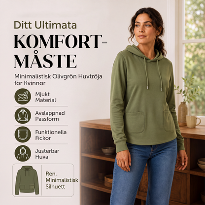 Nya ankomster📦 🧥 Klassisk ledig hoodie med fickor – tidlös stil för alla tillfällen