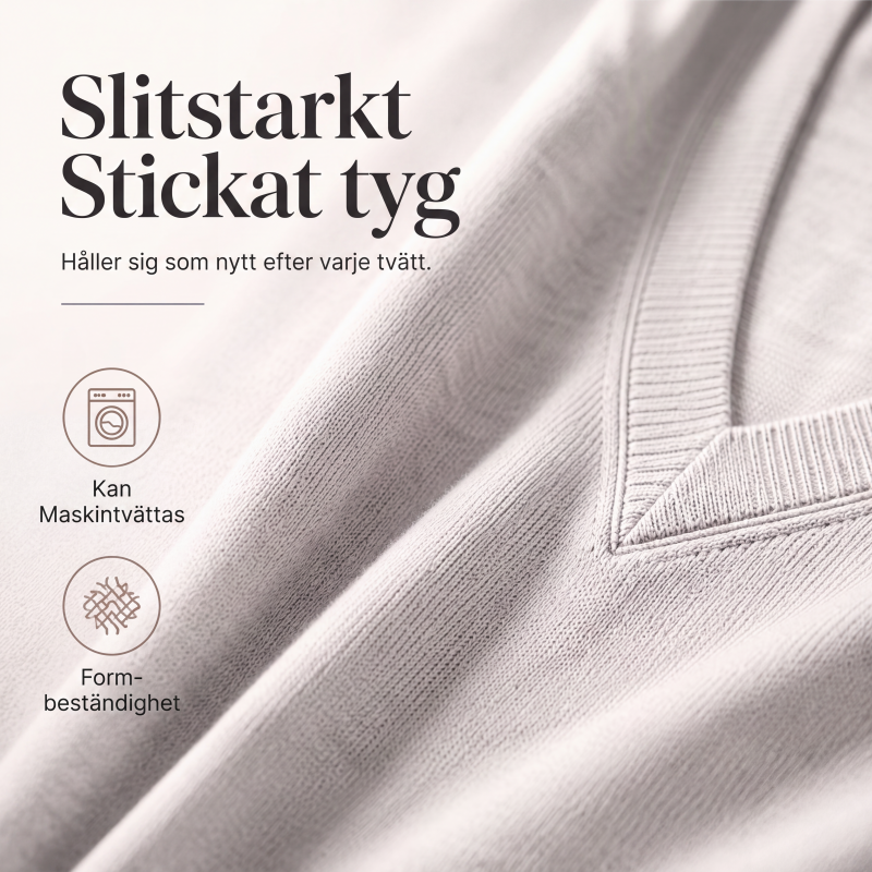 Midiklänning med smickrande V-ringning
