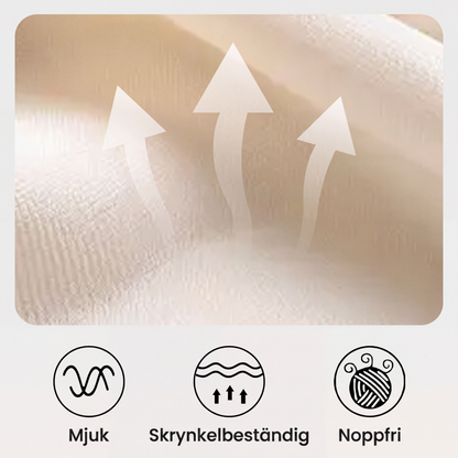 Damblazer och byxor set med kontrastkant