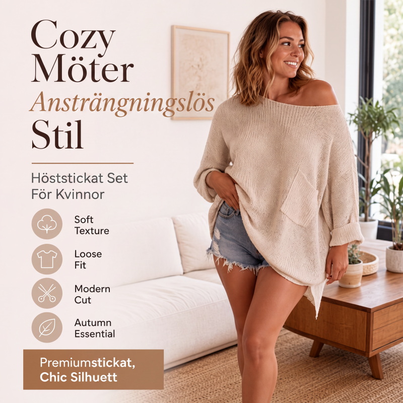 Ny kollektion🛍️Klassisk rundhalsad tröja i mjuk kvalitet – tidlös stil för alla tillfällen
