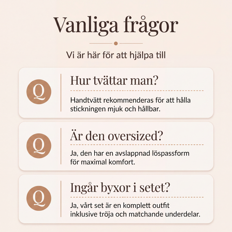 Ny kollektion🛍️Klassisk rundhalsad tröja i mjuk kvalitet – tidlös stil för alla tillfällen