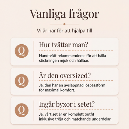 Ny kollektion🛍️Klassisk rundhalsad tröja i mjuk kvalitet – tidlös stil för alla tillfällen